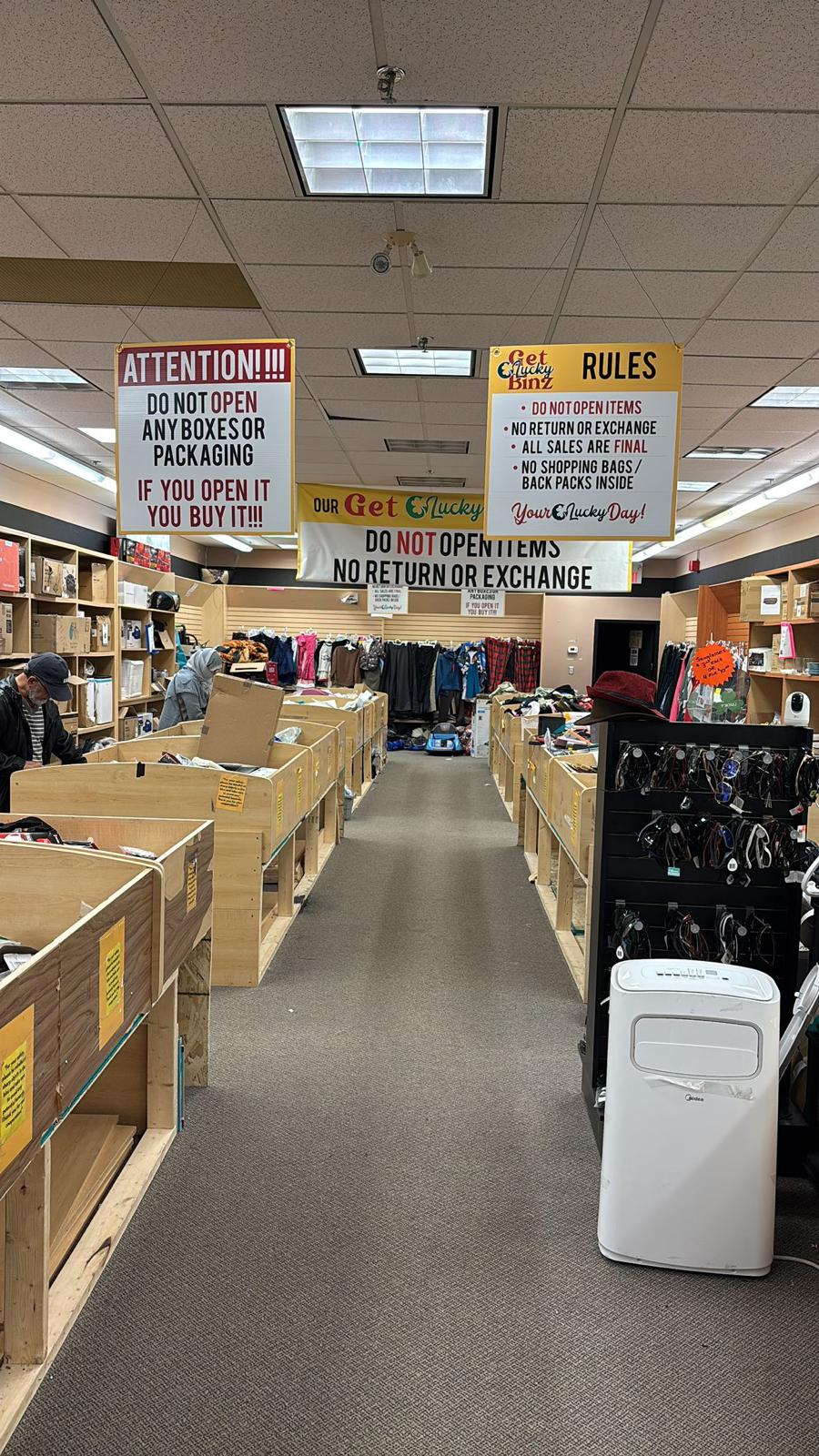 Liquidation store rules